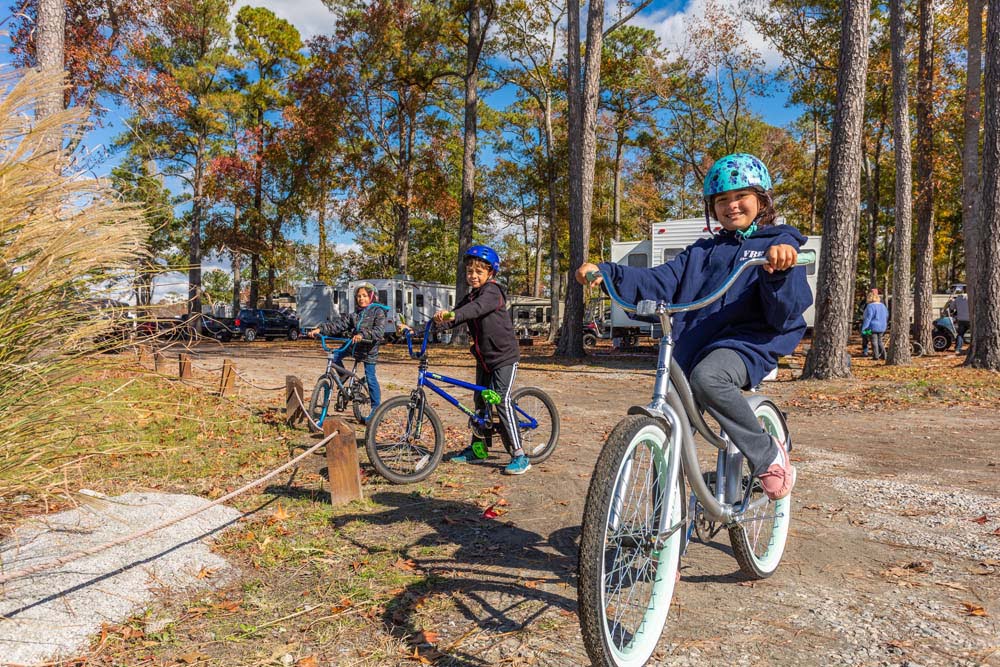 Kids on Their Bikes